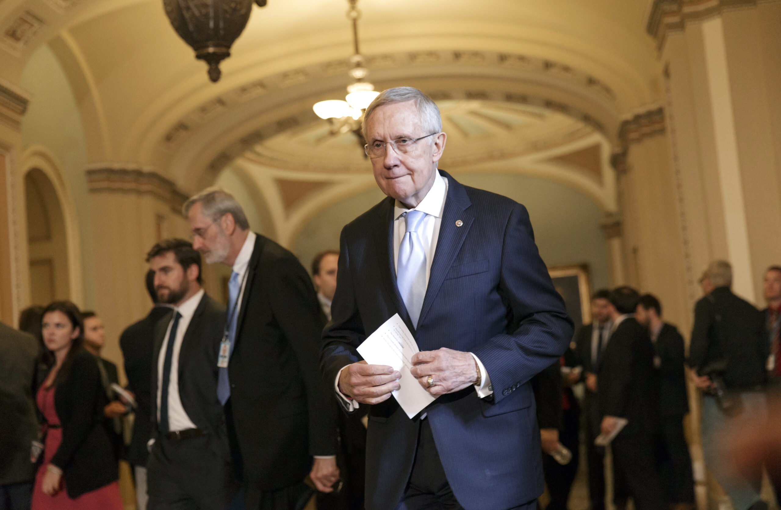 Harry Reid: Democrats doing ‘just fine’ in push to keep control of Senate