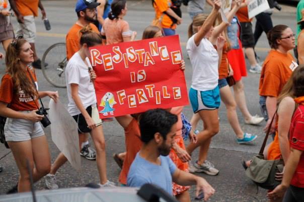 20 bizarre pro-choice signs protesting the Texas abortion bill