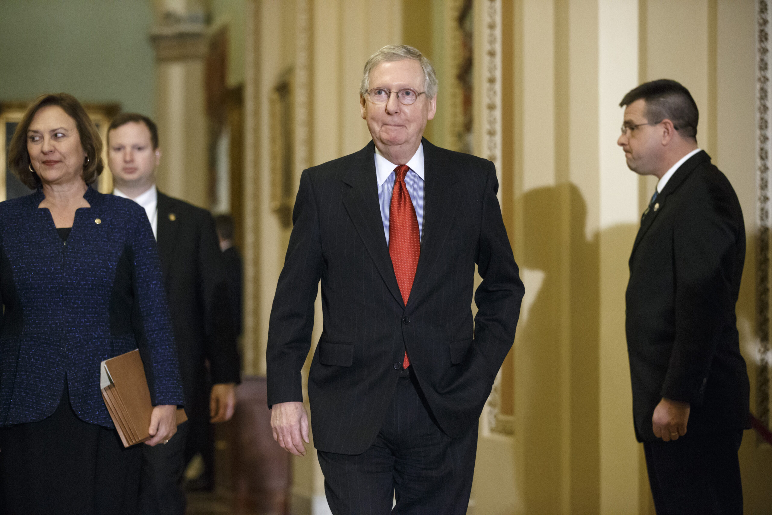 Mitch McConnell’s trick play in the Senate