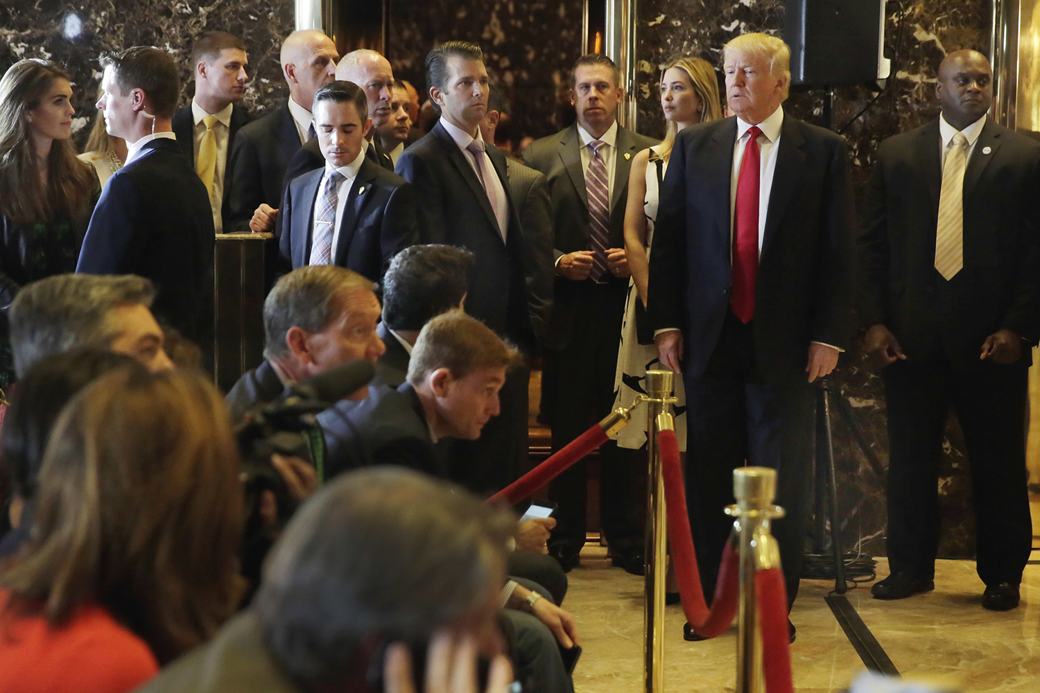 Report: Trump meeting with TV news executives