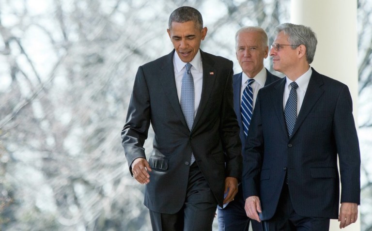 National Rifle Association announced its plan to oppose Judge Merrick Garland. (AP Photo/Andrew Harnik)