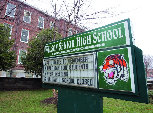 Heavy police presence at Wilson High School
