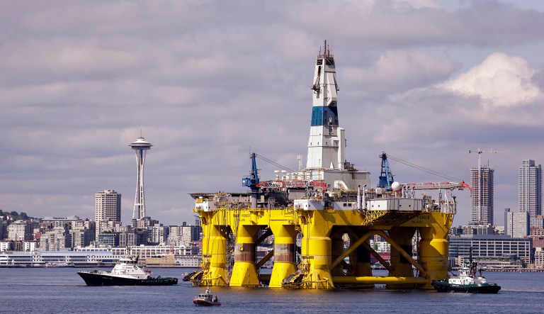 The process of extracting crude oil is becoming more and more costly as the industry seeks to develop harder-to-access reserves. (AP Photo/Elaine Thompson, File)