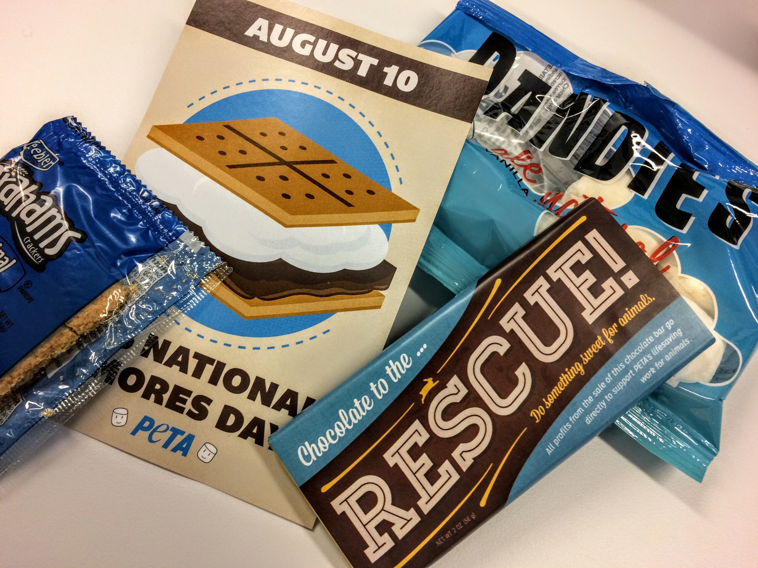 PETA demands vegan National S’Mores Day, animal-free marshmallows