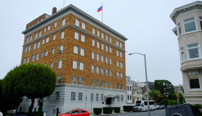 The United States is retaliating against Russia by forcing the closure of its consulate in San Francisco and scaling back its diplomatic presence in Washington and New York. (AP Photo/Eric Risberg)