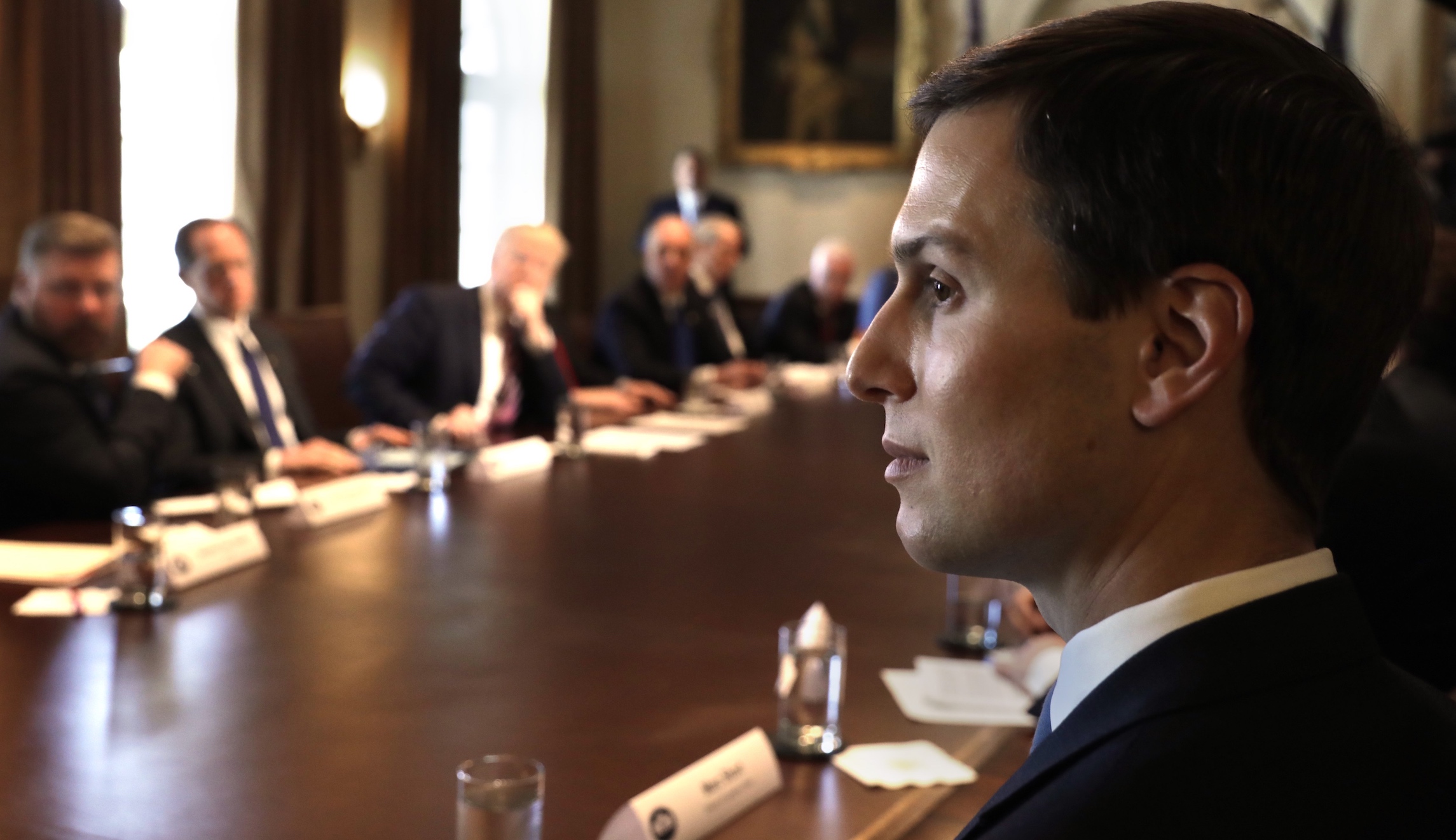 Jared Kushner: ‘We’ve turned the battleship, making serious progress’