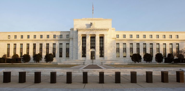 FILE - This Jan 14, 2010 file photo shows the  Federal Reserve Building in Washington. The Federal Reserve celebrates 100th birthday at a time of unprecedented global influence on Monday, Dec. 23, 2013. (AP Photo/Alex Brandon, File)