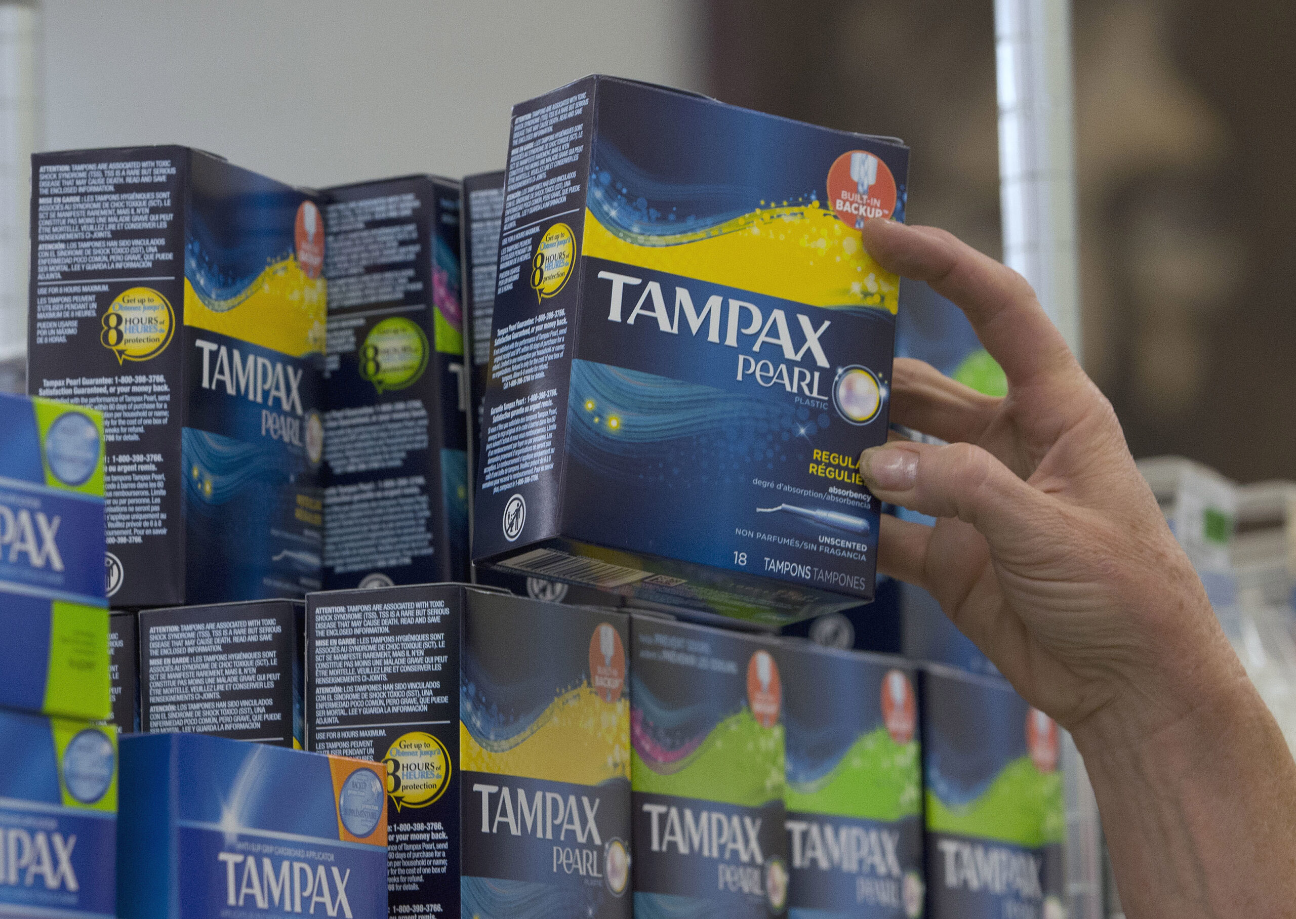 Free tampons for all workers under new Dem bill