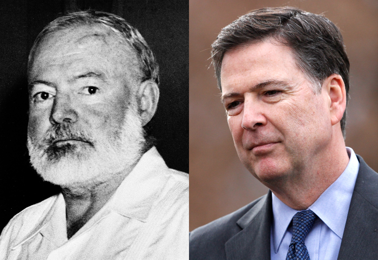 James Comey or Ernest Hemingway? The two have similar writing styles