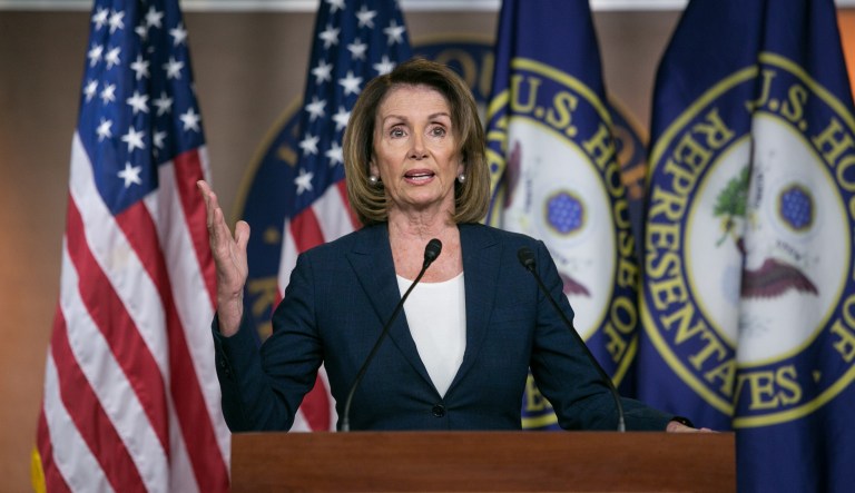 A top House Democrat called on Minority Leader Nancy Pelosi and her immediate deputies to step down. (Graeme Jennings/Washington Examiner)