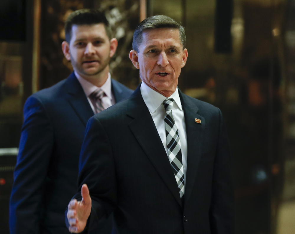 Mike Flynn’s Son Fired From Trump Transition for Pushing Conspiracy Theory