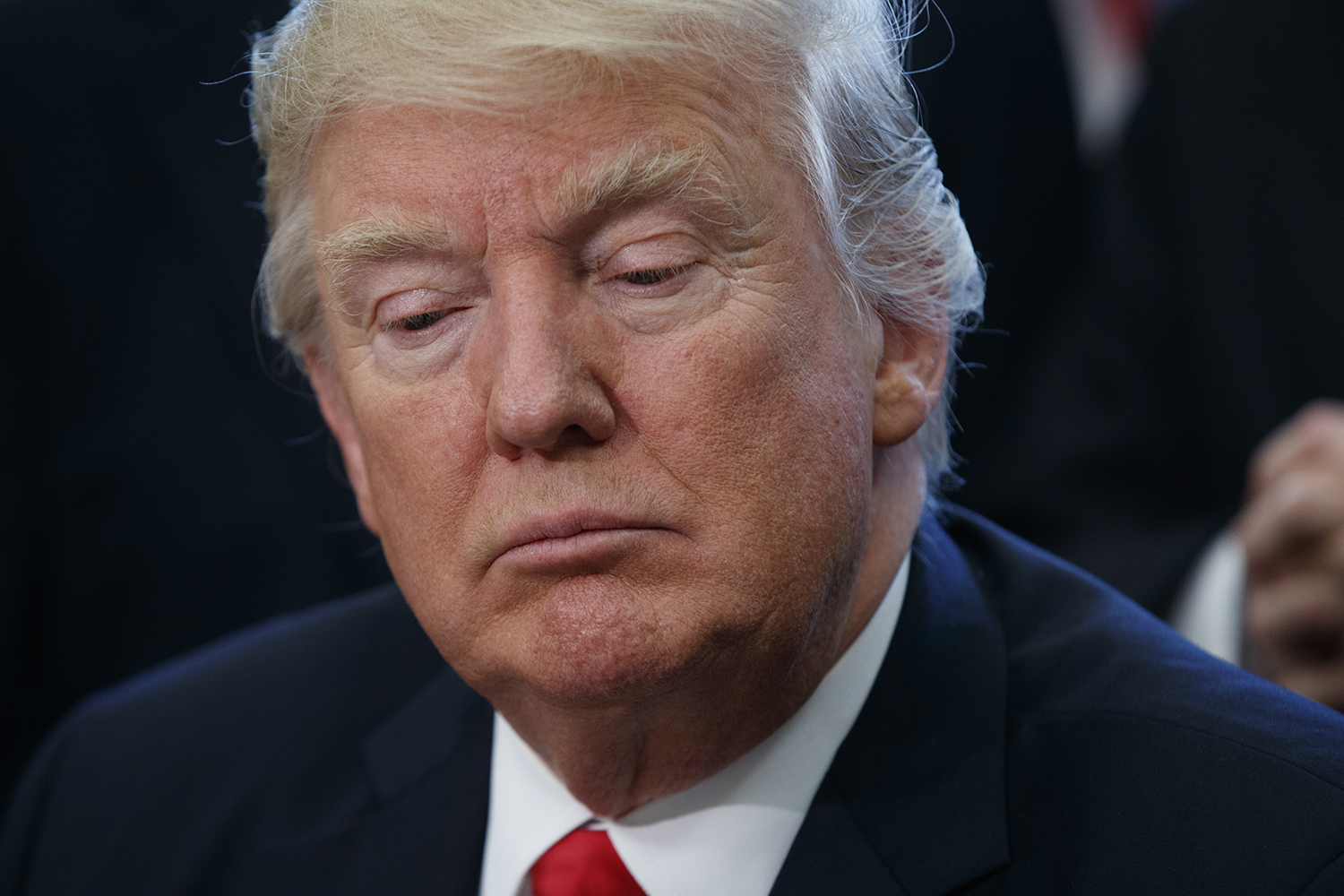 Trump’s approval rating dips to another new low