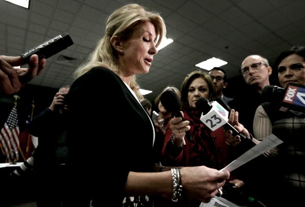 In the News: Candidate for Texas governor Wendy Davis
