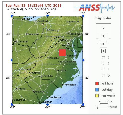 5.9 Earthquake hits DC