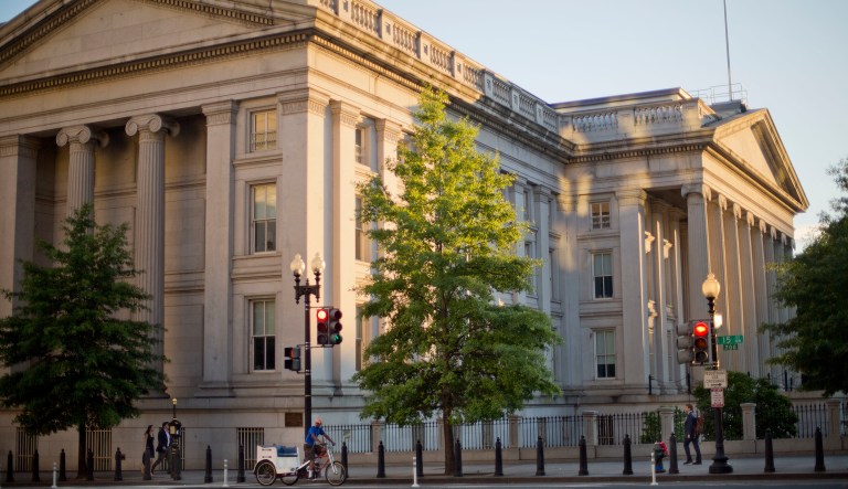 The Treasury's publication of an 18-page analysis faulting the CFPB's rulemaking represents an escalation in an unusually public and hostile fight between regulators. (AP Photo/Pablo Martinez Monsivais)