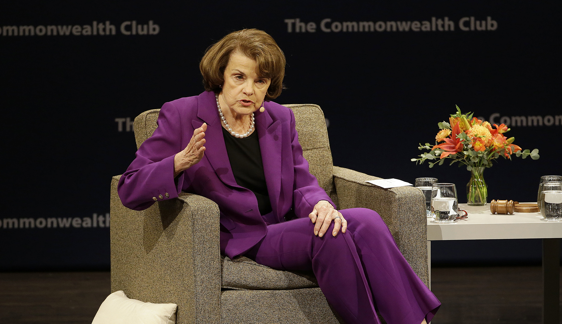 Dianne Feinstein: Trump’s golf ball tweet was ‘appalling and disgusting’