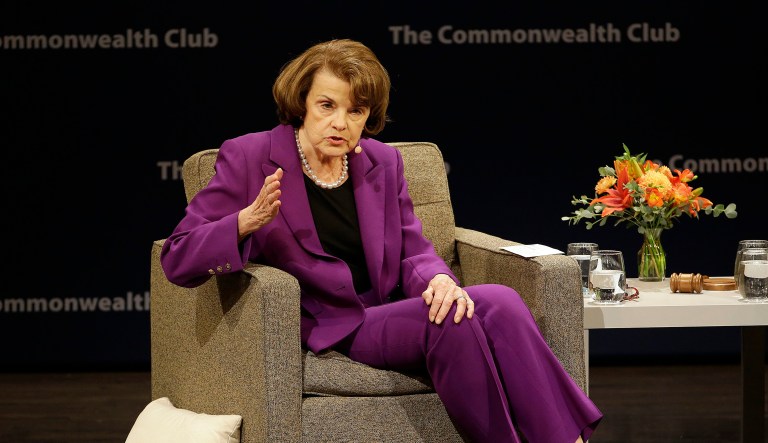 Feinstein, who is the ranking member on the Senate Judiciary Committee, said Trump should 