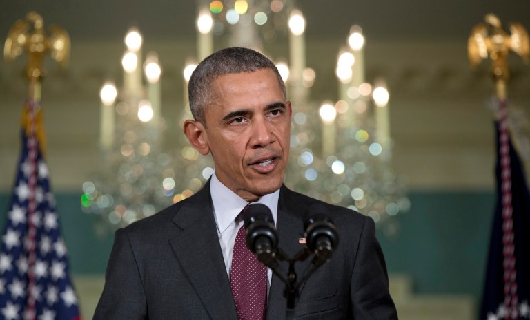 President Obama issued an executive order imposing new sanctions against North Korea. (AP Photo/Carolyn Kaster)