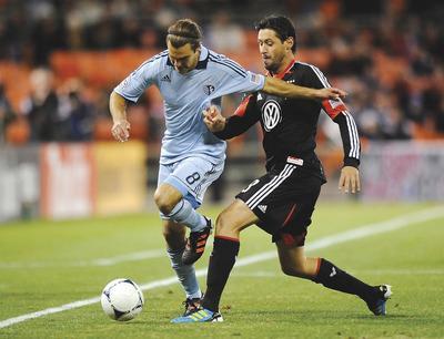 Patrick McDermott/Getty Images
Branko Boskovic, right, started and played 66 minutes in D.C. United's opener but came off the bench Sunday in the second half.