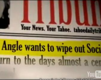 Harry Reid Distorts Sharron Angle’s Position on Social Security