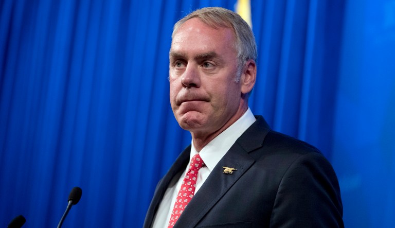 Interior Secretary Ryan Zinke's leaked report on President Trump's ordered review of 27 national monument designations or expansions of the last 21 years was disappointing. (AP Photo/Andrew Harnik)