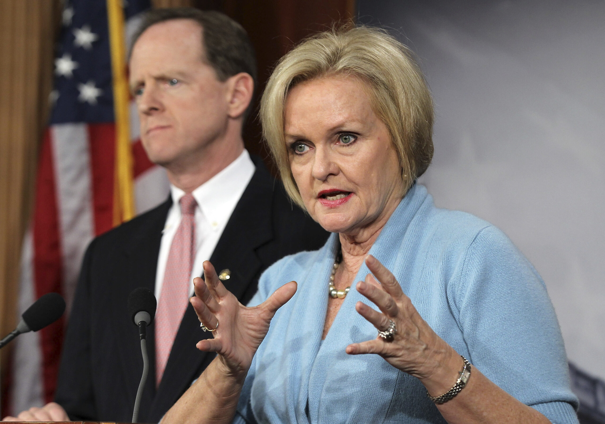 Claire McCaskill scares two agency heads, suggests they consolidate