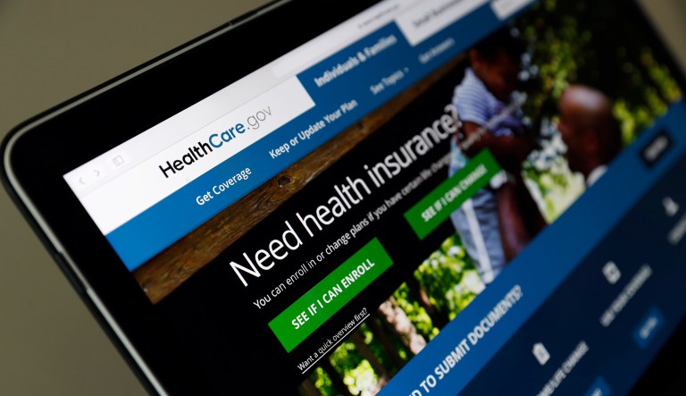 A report from the National Center for Health Statistics notes that there wasnât a significant difference in the number of uninsured compared to the same period in 2016, when 28.6 million people lacked coverage. (AP Photo/Alex Brandon, File)