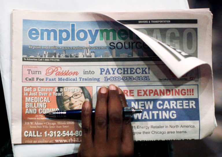 Unemployment benefits for nearly 1.3 million people are set to expire at the end of the year. (AP Photo)