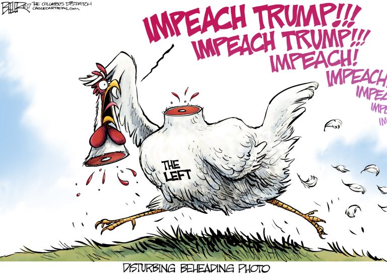 Editorial cartoon: Impeach Trump