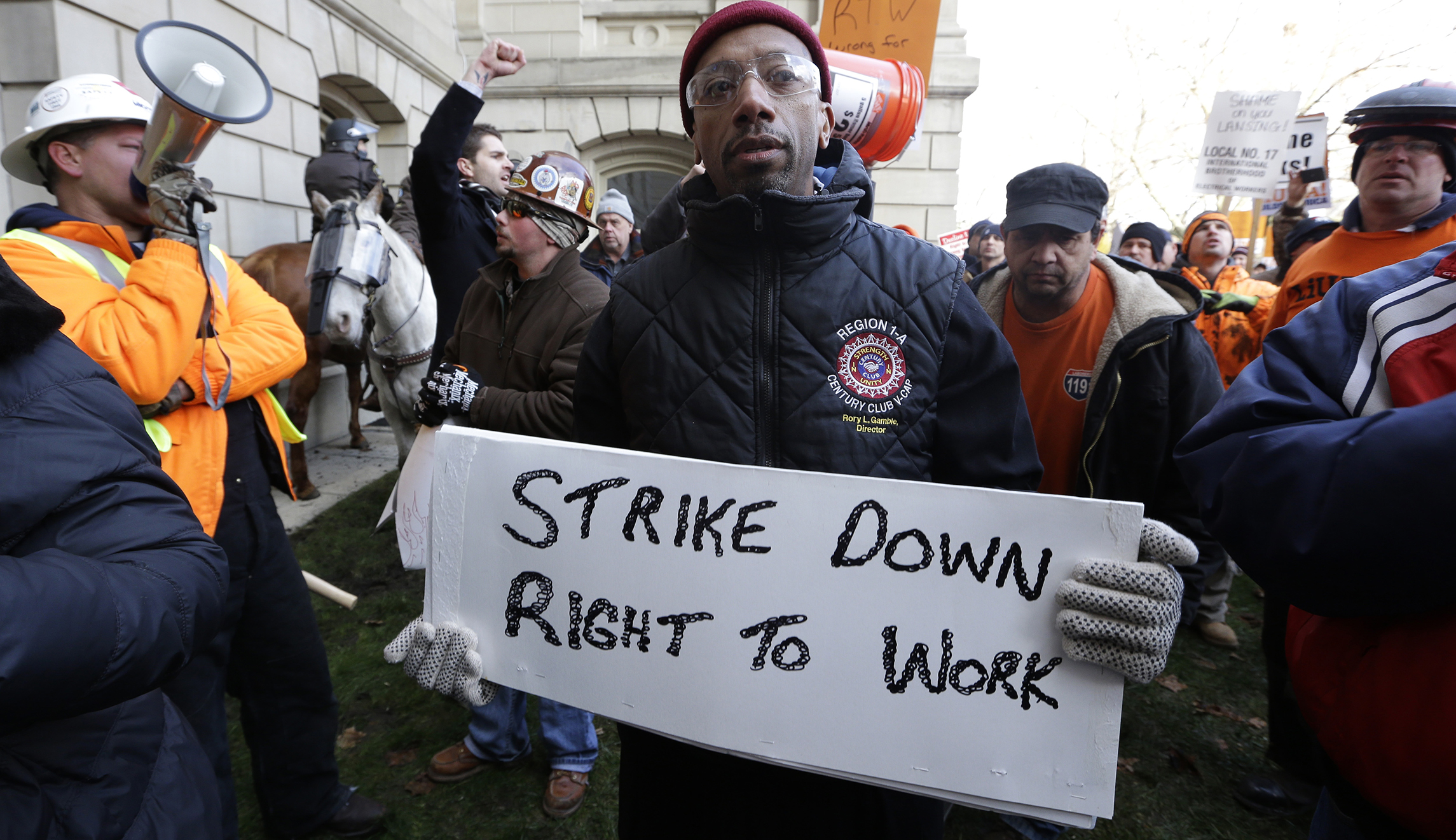 Union workers satisfied in right-to-work states: Study
