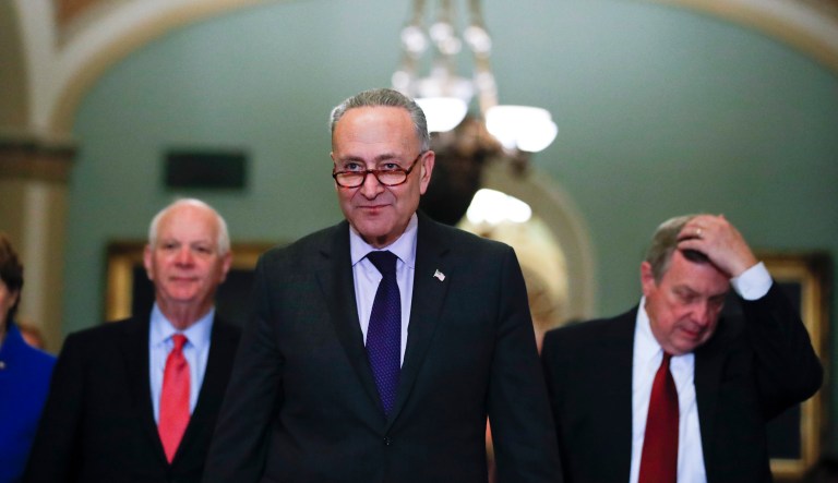Senate Minority Leader Chuck Schumer said if Senate Republicans rush to pass the tax reform bill and other legislation, it will 
