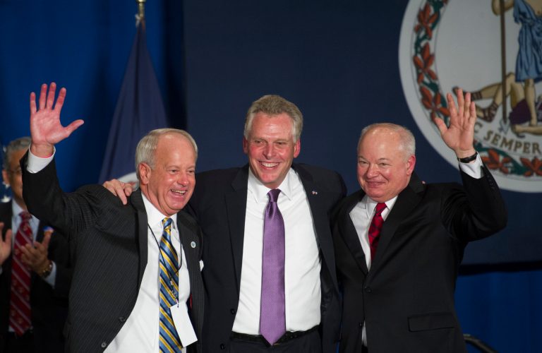 For Democrats, McAuliffe's victory in Virginia over Republican Attorney General Ken Cuccinelli -- though only by about 55,000 votes -- could hint at how politically toxic the issue of Obamacare will be in 2014. (AP Photo)