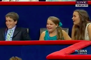 Cute: Chris Christie kids captured on camera reacting to their dad