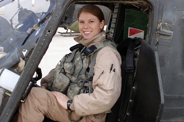 Amber’s War: Former Army helicopter pilot is on a mission to fight military stereotypes