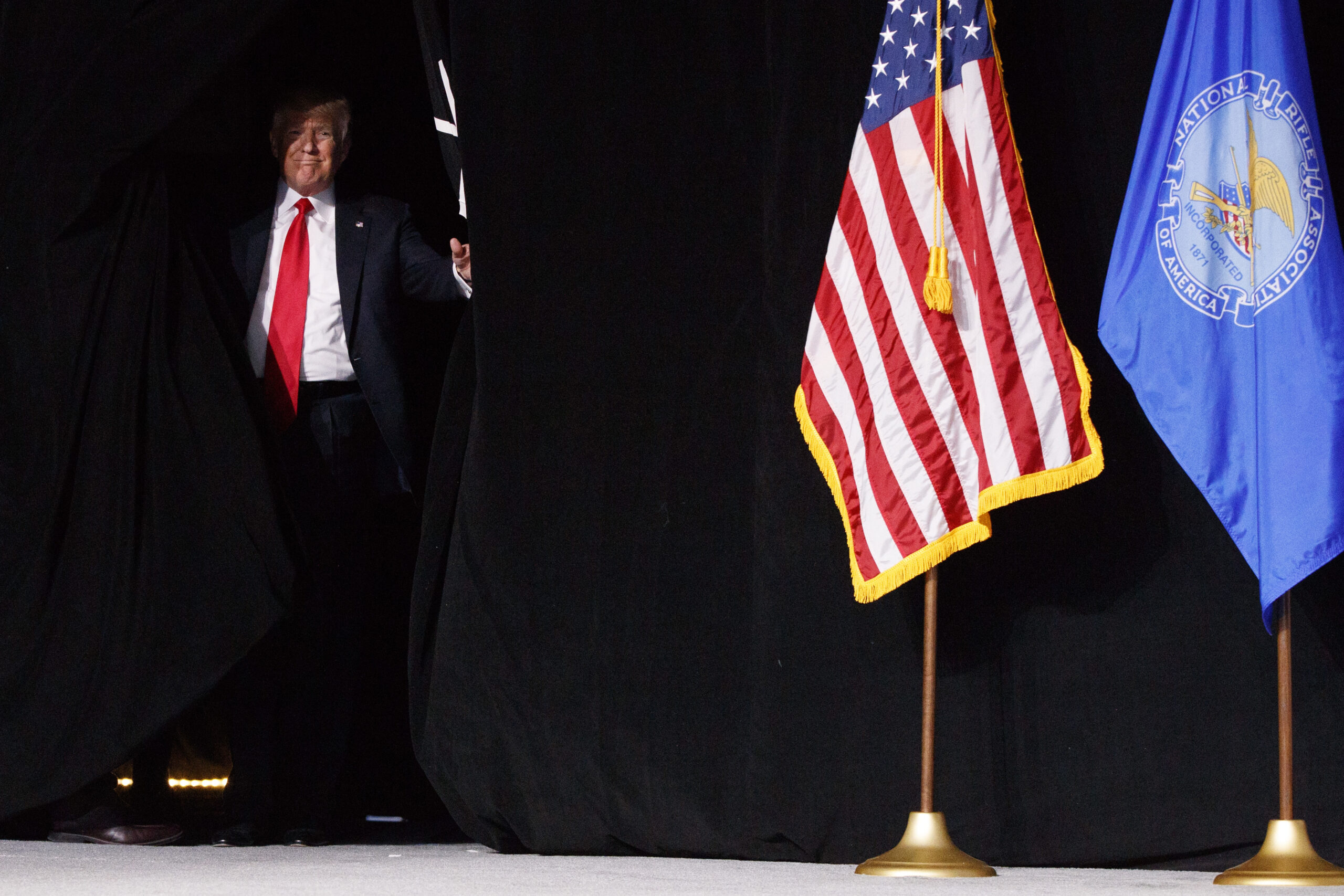 Trump: Mainstream media blind to ‘great optimism’ in US after 100 days