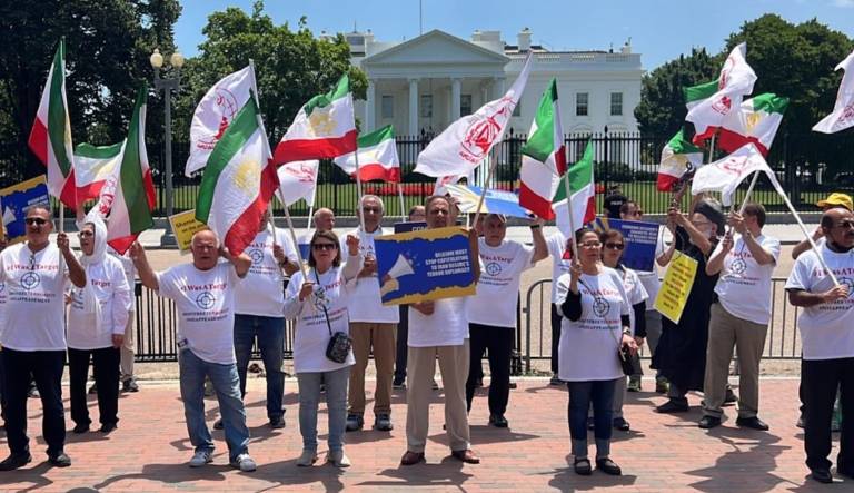 Protesters demand Belgium nix prisoner swap returning attempted bomber to Iran