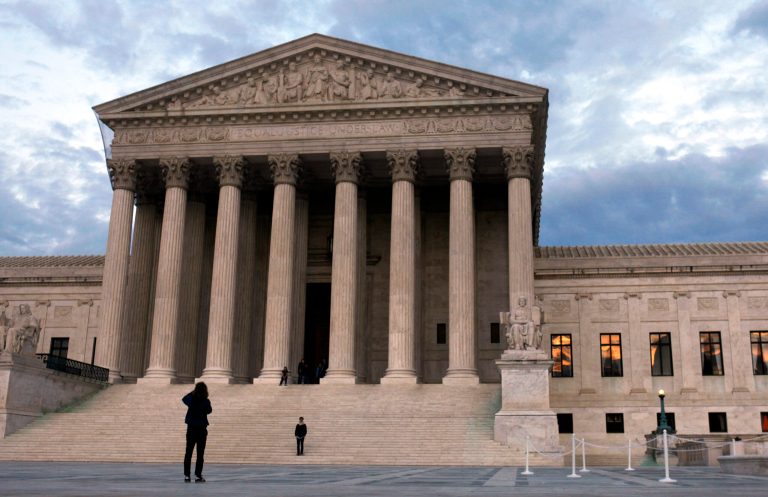   FILE - In this March 25, 2012, file photo, people visit the Supreme Court in Washington. The Obama administration plans to move ahead with major parts of the presidentâs health care law if its most controversial provision doesnât survive a looming Supreme Court decision, Democratic sources tell The Associated Press. Even if the requirement that most individuals have health insurance is declared unconstitutional, the remaining parts of the law could have far-reaching impact. (AP Photo/Jacquelyn Martin, File)  
