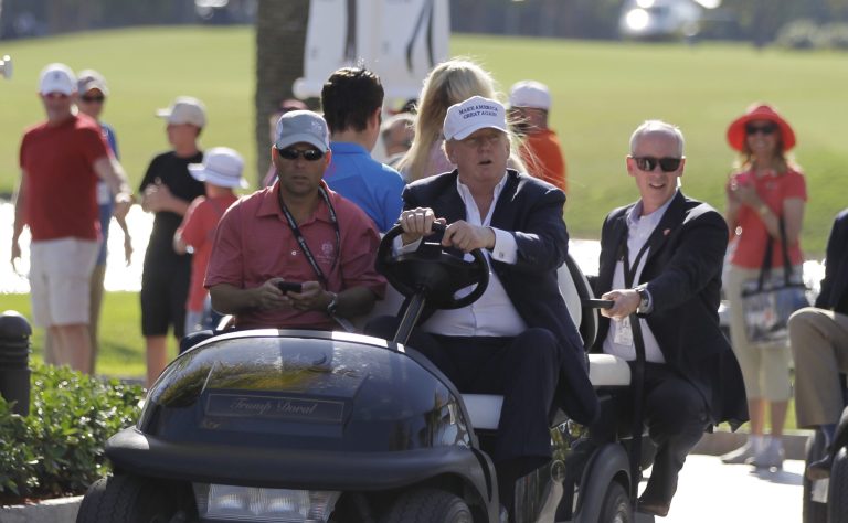 The double standard simply highlights the power of partisan politics, and isn't evidence that Trump supporters and surrogates are racist. (AP Photo/Luis Alvarez, File)