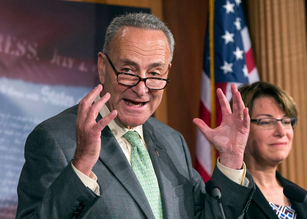 Did Chuck Schumer think we’d just forget about 2013?
