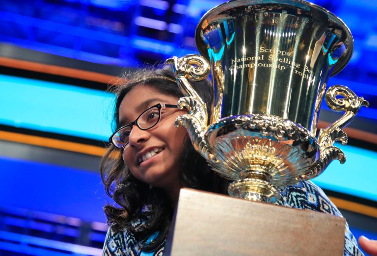 It wasn't clear whether the grammatical champ was in on the joke during the television spot. But it was definitely uncouth and almost exploitive. (AP Photo/Manuel Balce Ceneta)