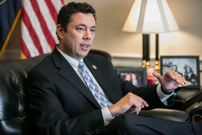 Rep. Jason Chaffetz, chairman of the House Oversight and Government Reform Committee, remains upbeat about his party's future in the lower chamber now that Rep. Paul Ryan has beee. (Graeme Jennings/Examiner)