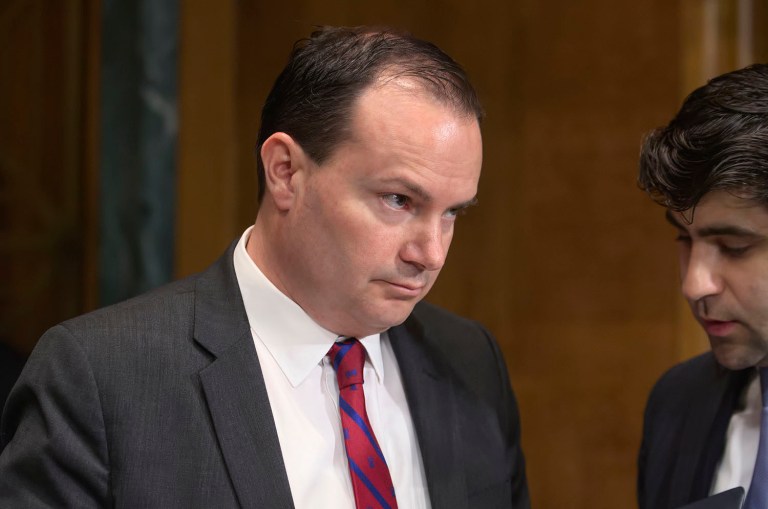 Lee expressed reservations about Trump in a conference call with constituents last month, saying Trump 