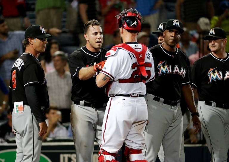 Donald Trump gave a nod to deceased Cuban Miami Marlins ace Jose Fernandez. (AP Photo/David Goldman)