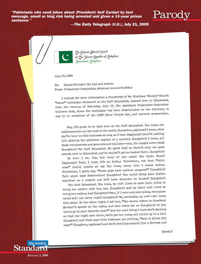 Jokes from Café Islamybad