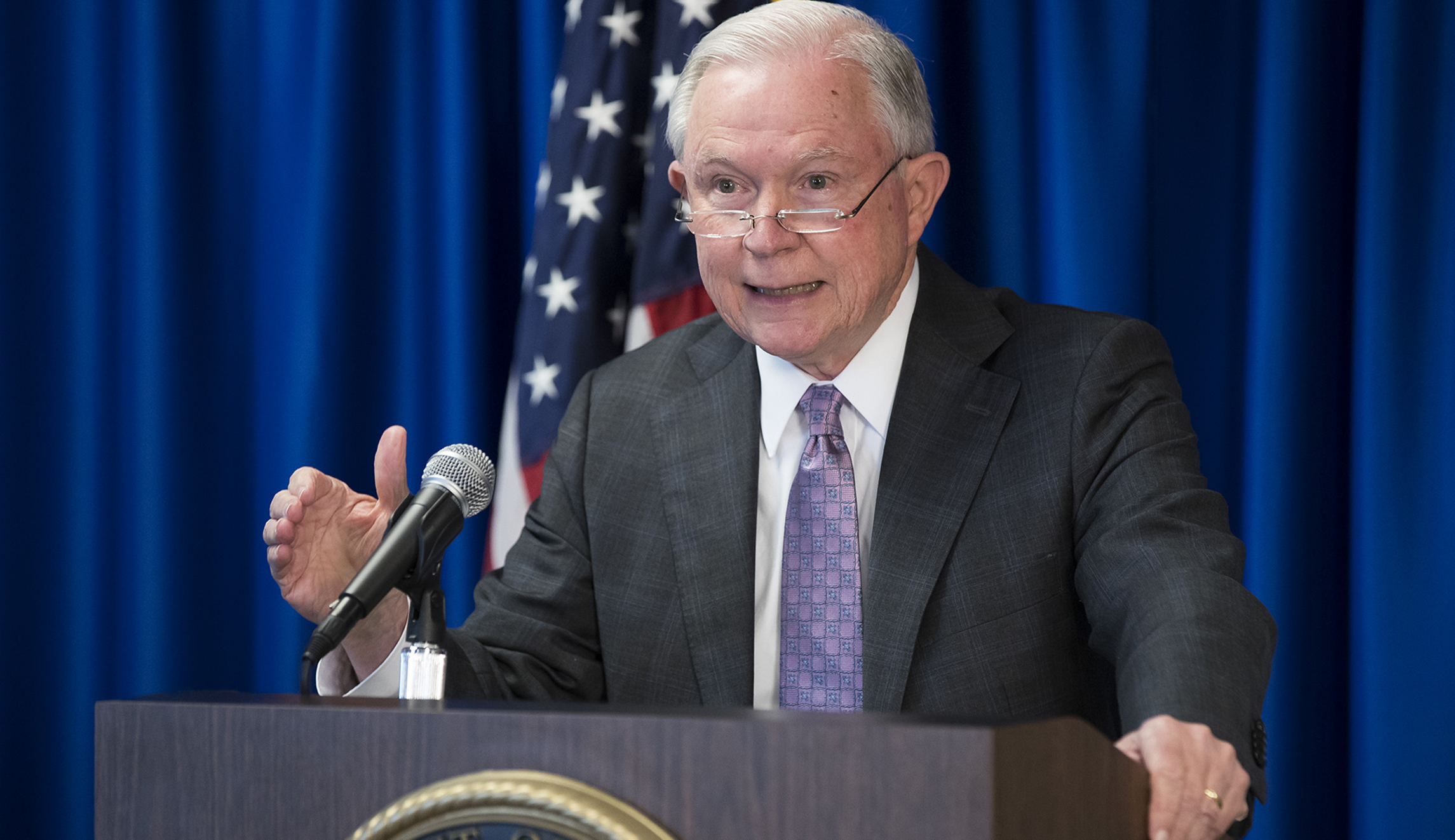 Jeff Sessions: Federal laws still exist in states that legalized marijuana