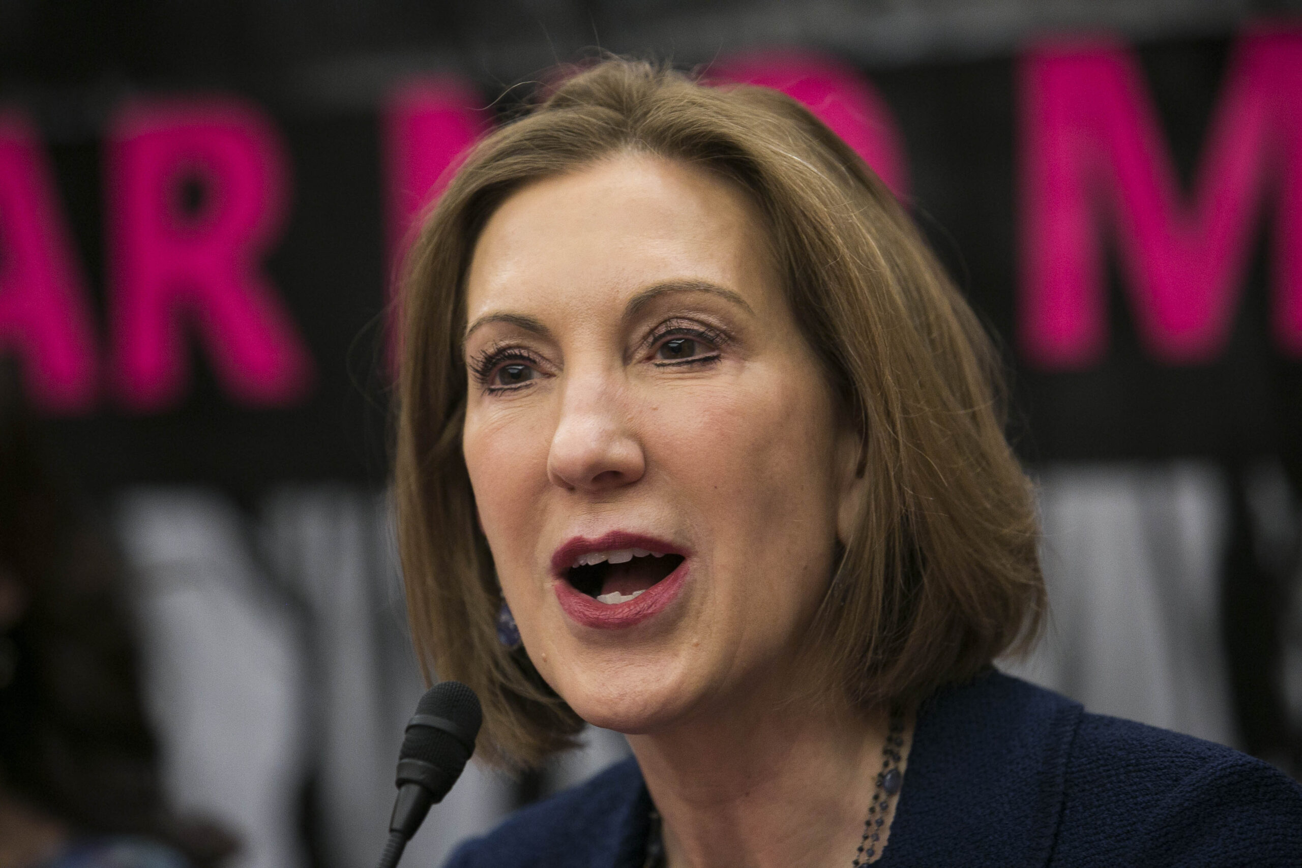 Fiorina says GOP needs to throw every punch at Clinton