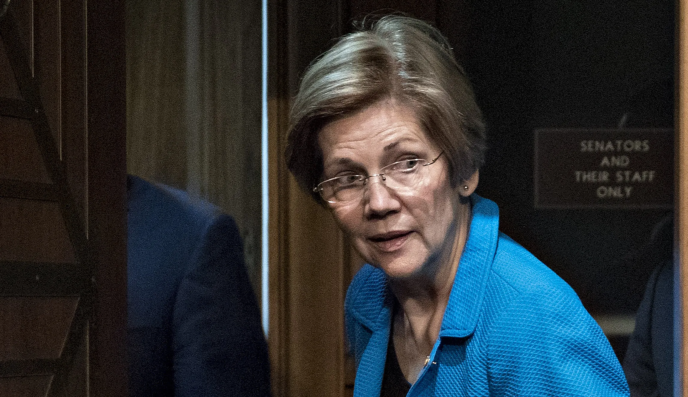 Elizabeth Warren loves corporate America putting its thumb on the political scales