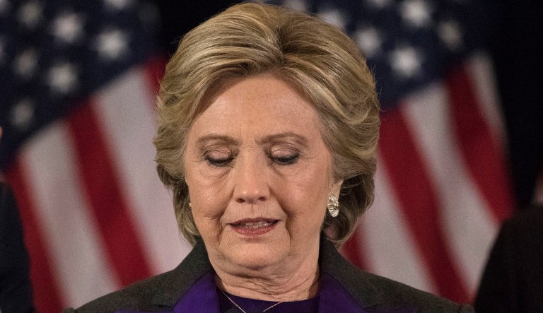 Hillary Clinton has come a long way since ... last fall. (AP Photo/Matt Rourke)