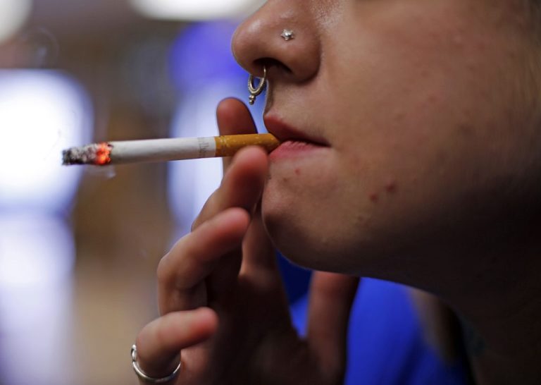 A new federal study showed that American-Indians and Alaskan natives had the highest prevalence of cigarette smoking at nearly 40 percent of their population.