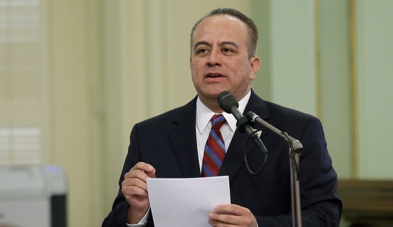 The announcement came as the Los Angeles Times was preparing to publish a story accusing Bocanegra of sexually harassing six women. (AP Photo/Rich Pedroncelli, file)